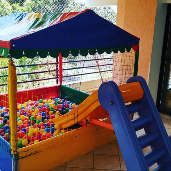 Piscina De Bolinhas M Escorregador M Dio Brinquedos